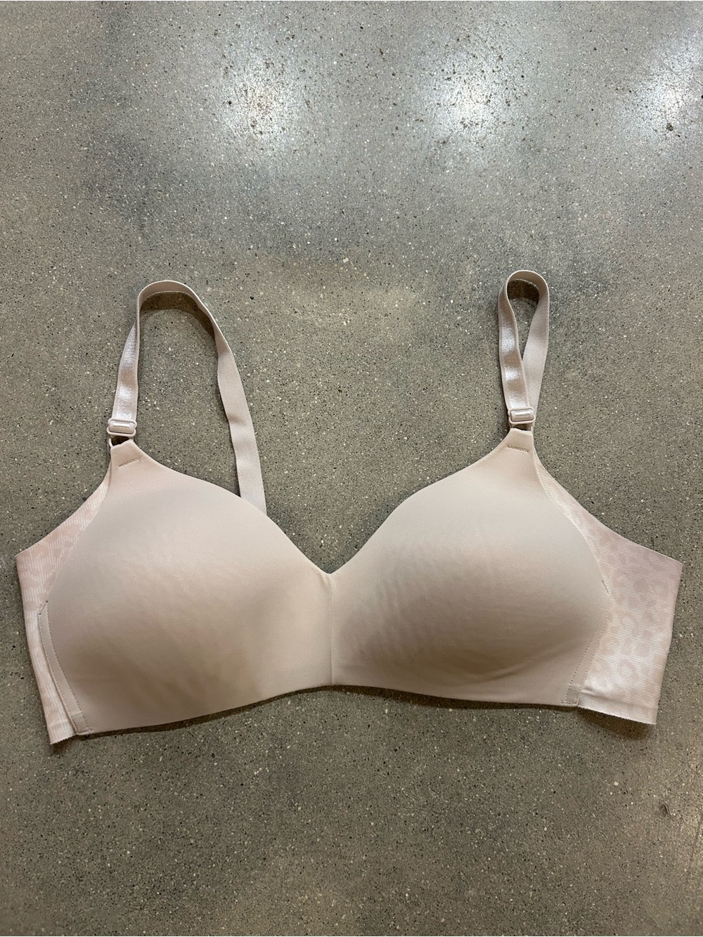 Tan cheetah print padded bra size 38C